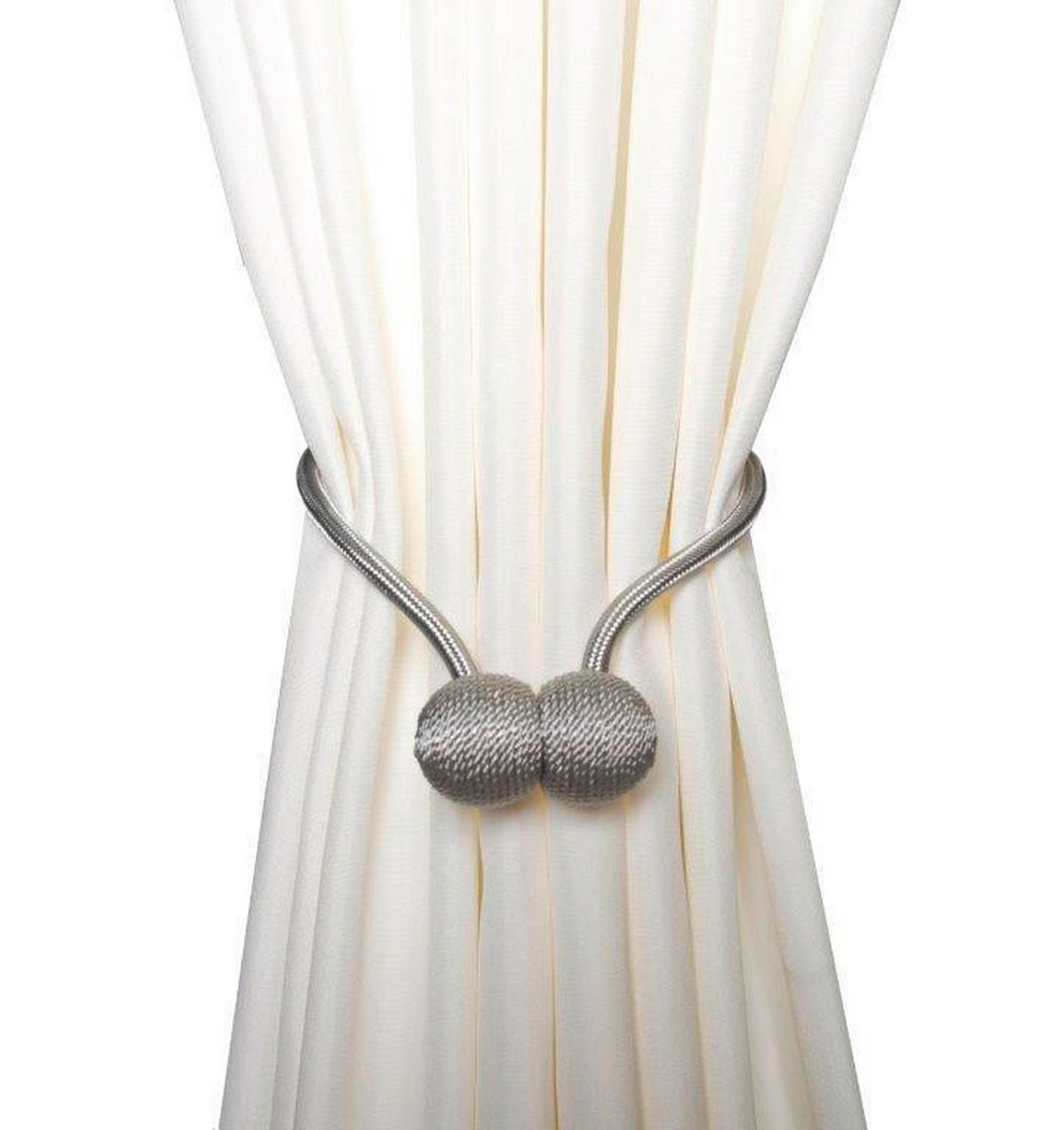 DEKORAČNÍ SPONA - šedá, Basics, kov (45cm) - Homeware