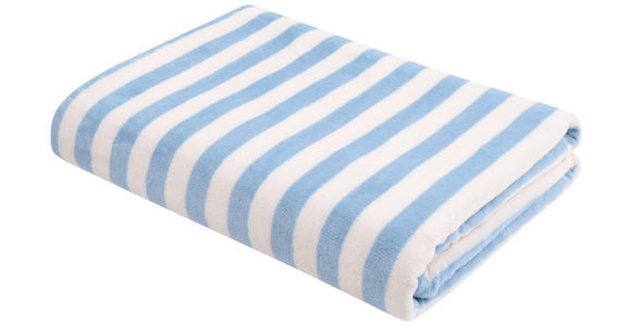 DECKE 140/190 cm  - Hellblau, Design, Textil (140/190cm) - Esposa
