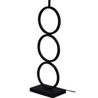 TISCHLEUCHTE 37/94 cm   - Sandfarben/Schwarz, Basics, Metall (37/94cm)