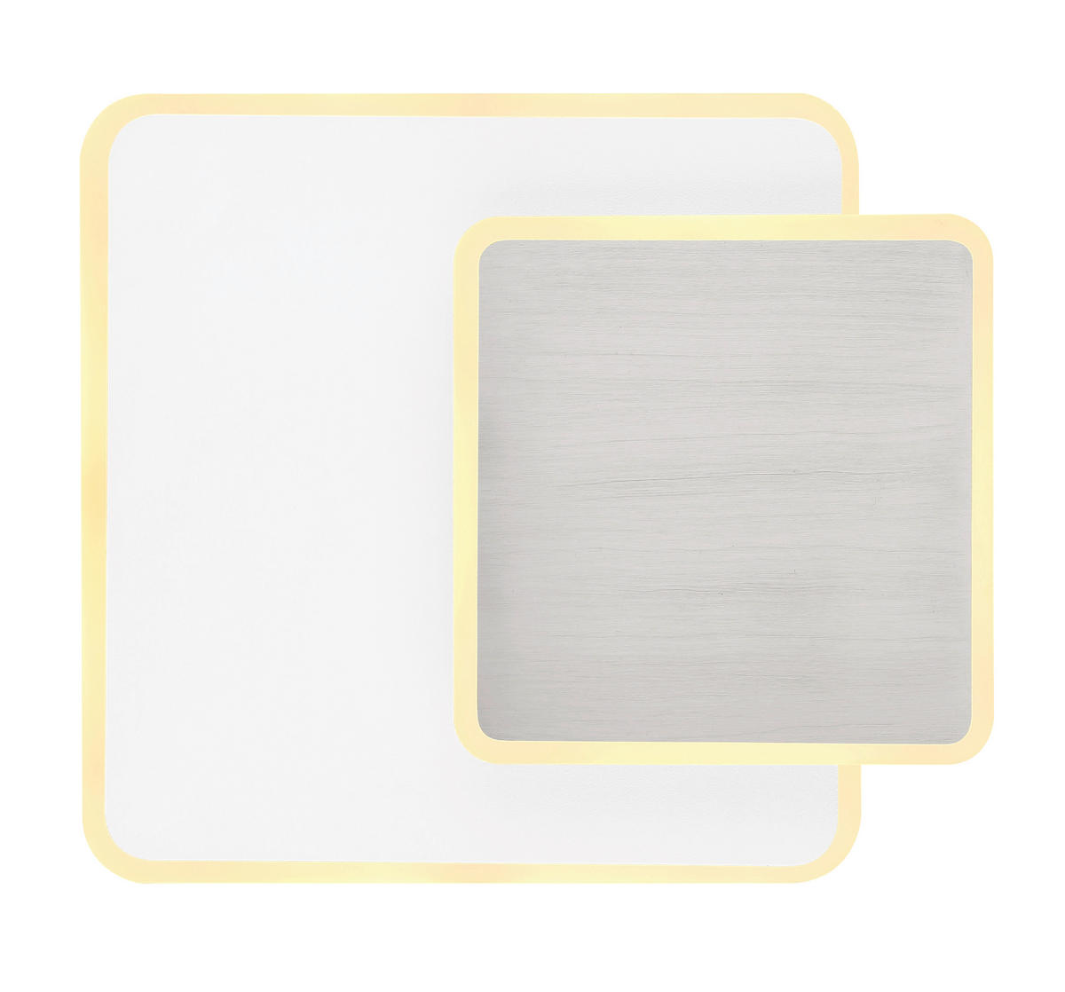 STENSKA LED-SVETILKA  Many //3000 K/230 V/ - barve niklja/opal, Basics, kovina/umetna masa (20/5,5/17cm) - Globo