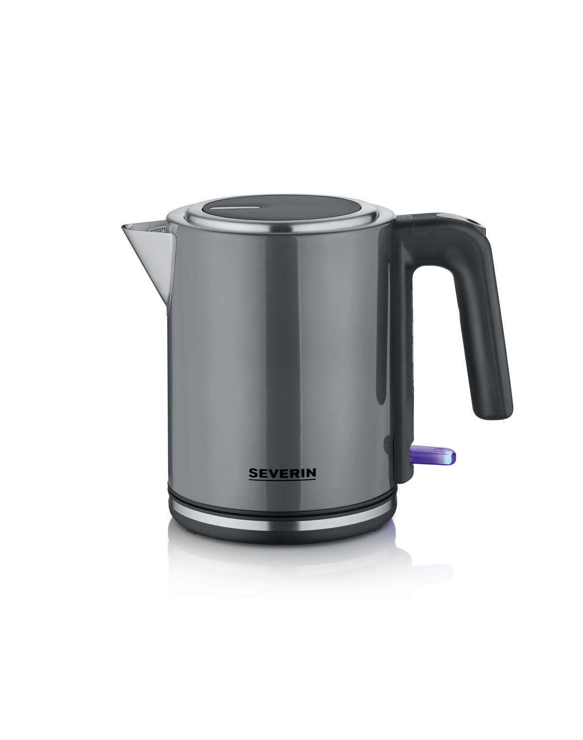 WASSERKOCHER 1 L  - Anthrazit, Basics, Metall (14/19,8/22,5cm) - Severin