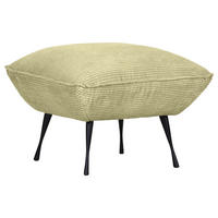 HOCKER in Textil Hellgrün  - Schwarz/Hellgrün, Konventionell, Textil/Metall (60/49/53cm) - MID.YOU