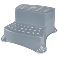 STUPIENOK - sivá, Basics, plast (40/37/21cm) - My Baby Lou