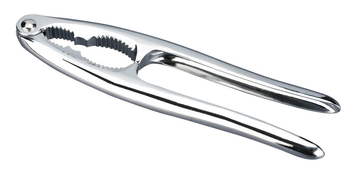 LUSKÁČIK NA ORECHY - strieborná, Basics, kov (15cm) - Tescoma