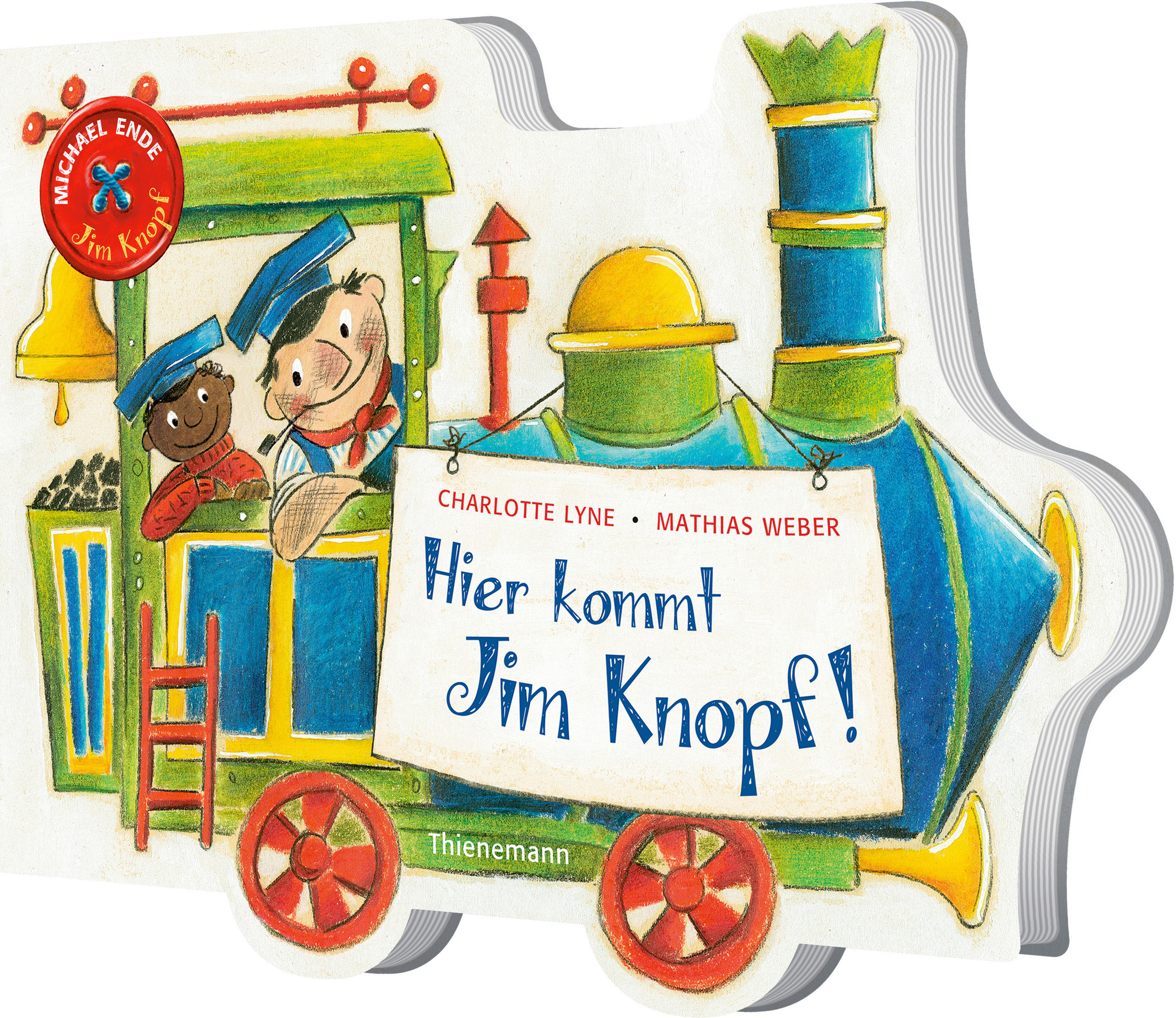 BUCH Hier kommt Jim Knopf!  - Multicolor, Basics, Papier (23/17,2/1,3cm)