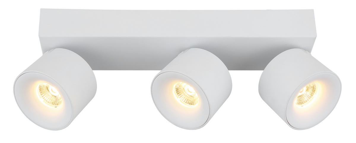 LED-REFLEKTOR  RAE /480 lm/3000 K// - bela/prosojno, Design, kovina/umetna masa (33/7,2/12cm) - Globo