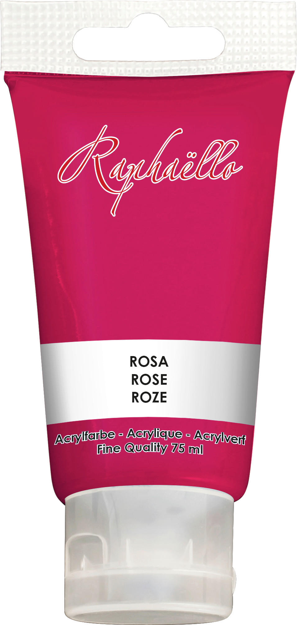 AKRYLOVÁ FARBA - ružová, Basics (75ml)