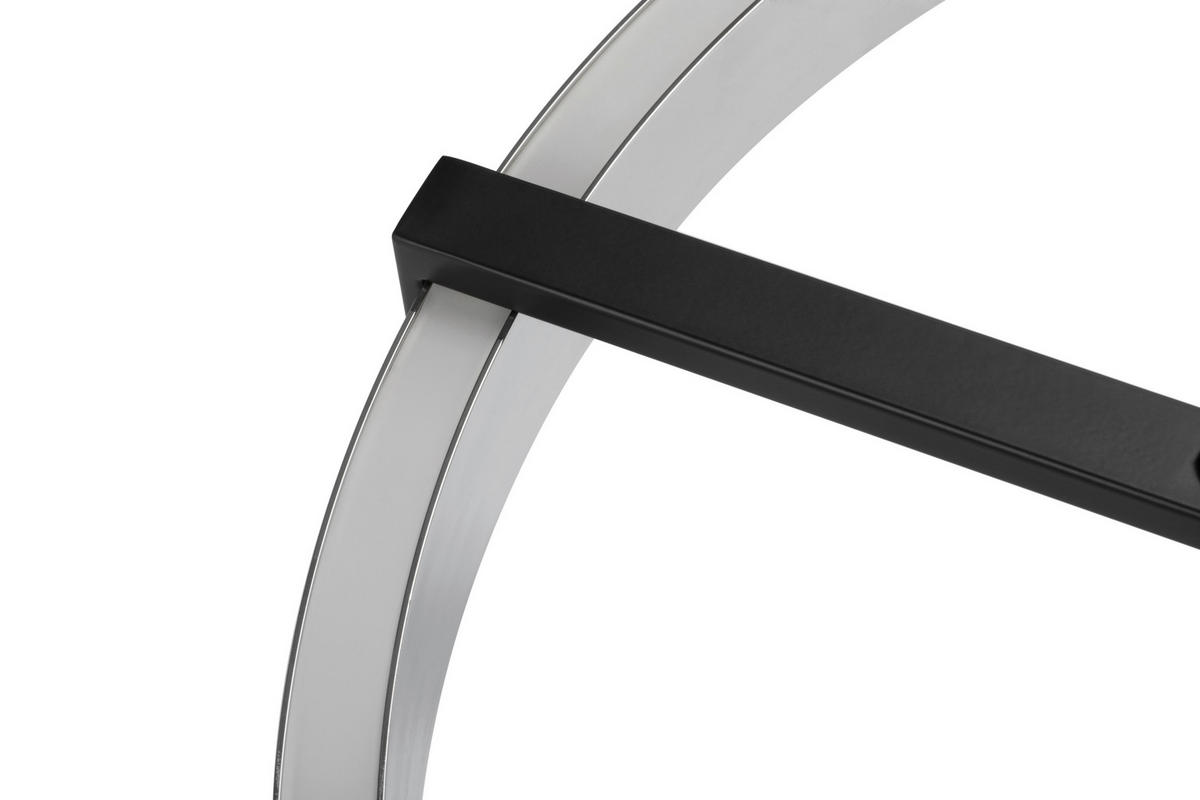 STROPNÍ LED SVÍTIDLO, 51/50/18 cm - čiré, Trend, kov/plast (51/50/18cm) - Dieter Knoll