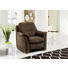 SESSEL Braun - Eichefarben/Braun, KONVENTIONELL, Holz/Textil (100/89/92cm) - Valdera