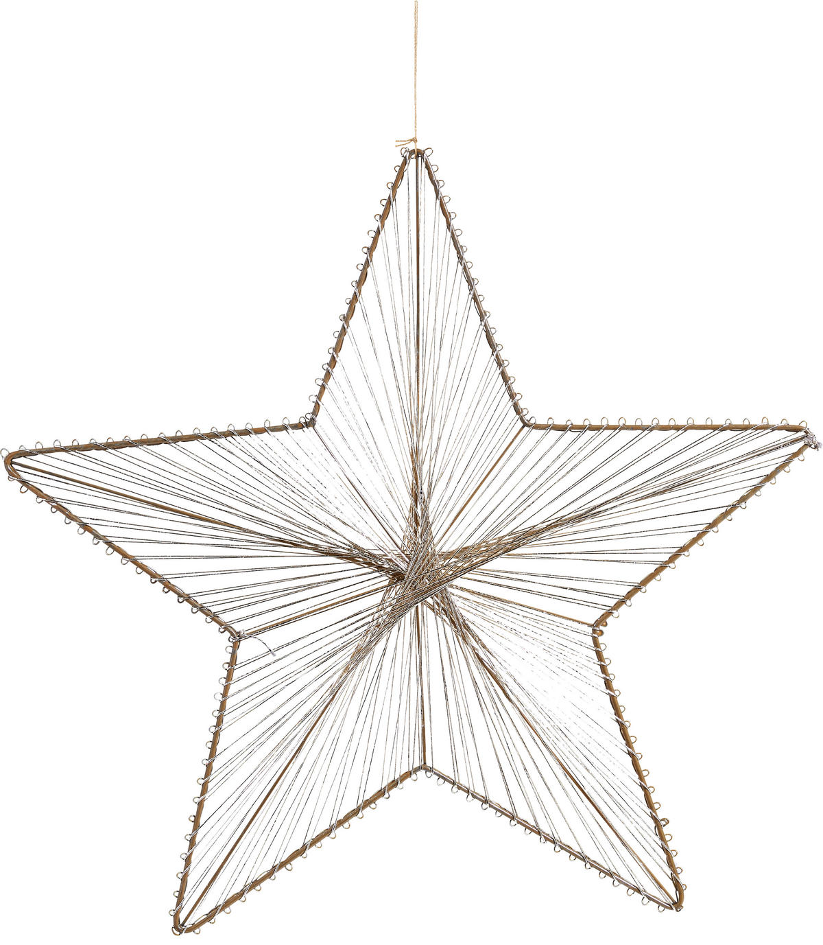 CHRISTBAUMANHÄNGER  - Goldfarben, Trend, Metall