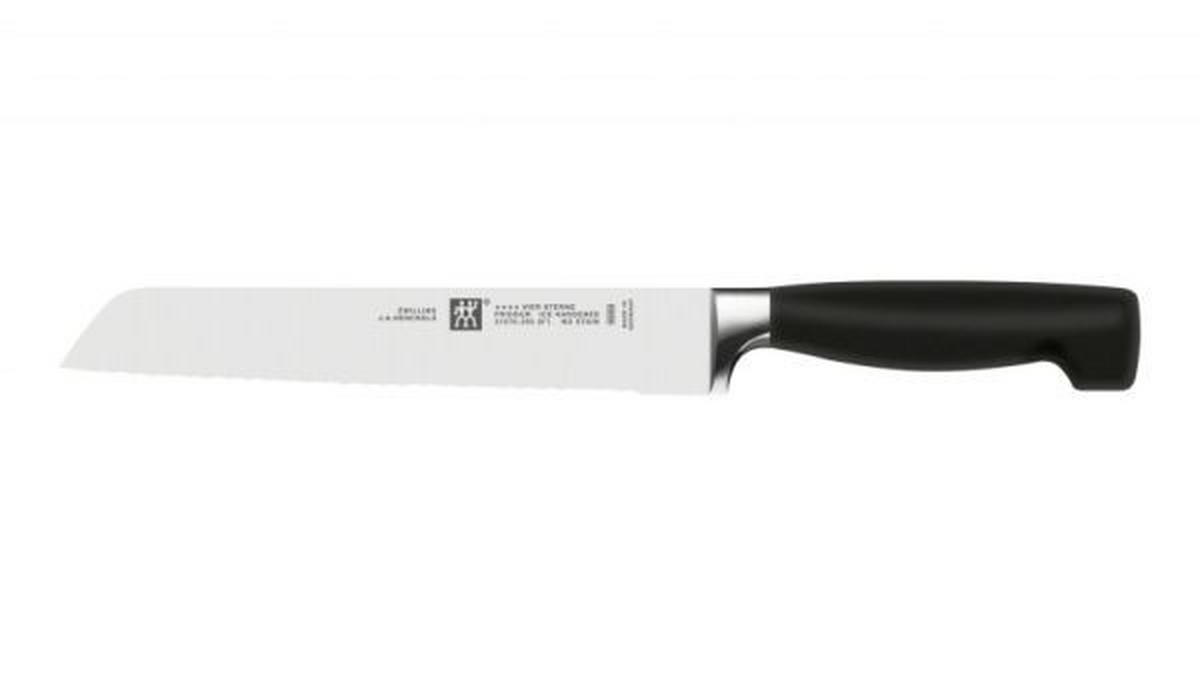 MESSERBLOCK **** VIER STERNE 7-teilig  - Schwarz/Braun, Basics, Holz/Metall - Zwilling