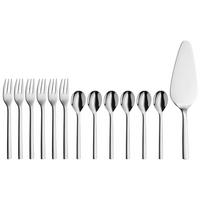 SET PRIBORA ZA JELO  13-dijelni     Nuova  - boje oplemenjenog čelika, Basics, metal (25,3cm) - WMF