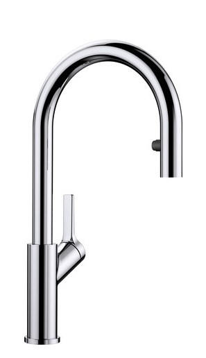 KÜCHENARMATUR 521356  - Chromfarben, Basics, Metall (11,1/41/24cm) - Blanco