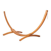 HÄNGEMATTENGESTELL  - Eukalyptusholzfarben, KONVENTIONELL, Holz (425/135/148cm) - La Siesta