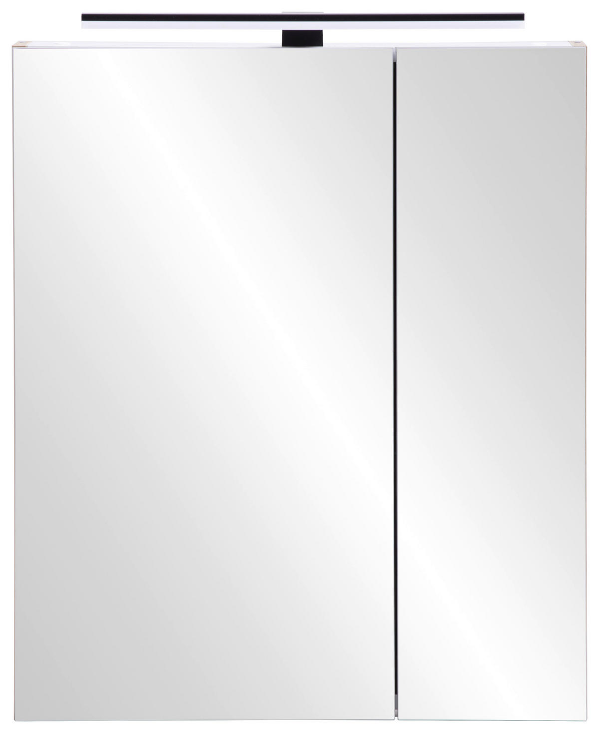 SPIEGELSCHRANK 60/74,4/16 cm  - Eichefarben, KONVENTIONELL, Glas/Holzwerkstoff (60/74,4/16cm) - Stylife