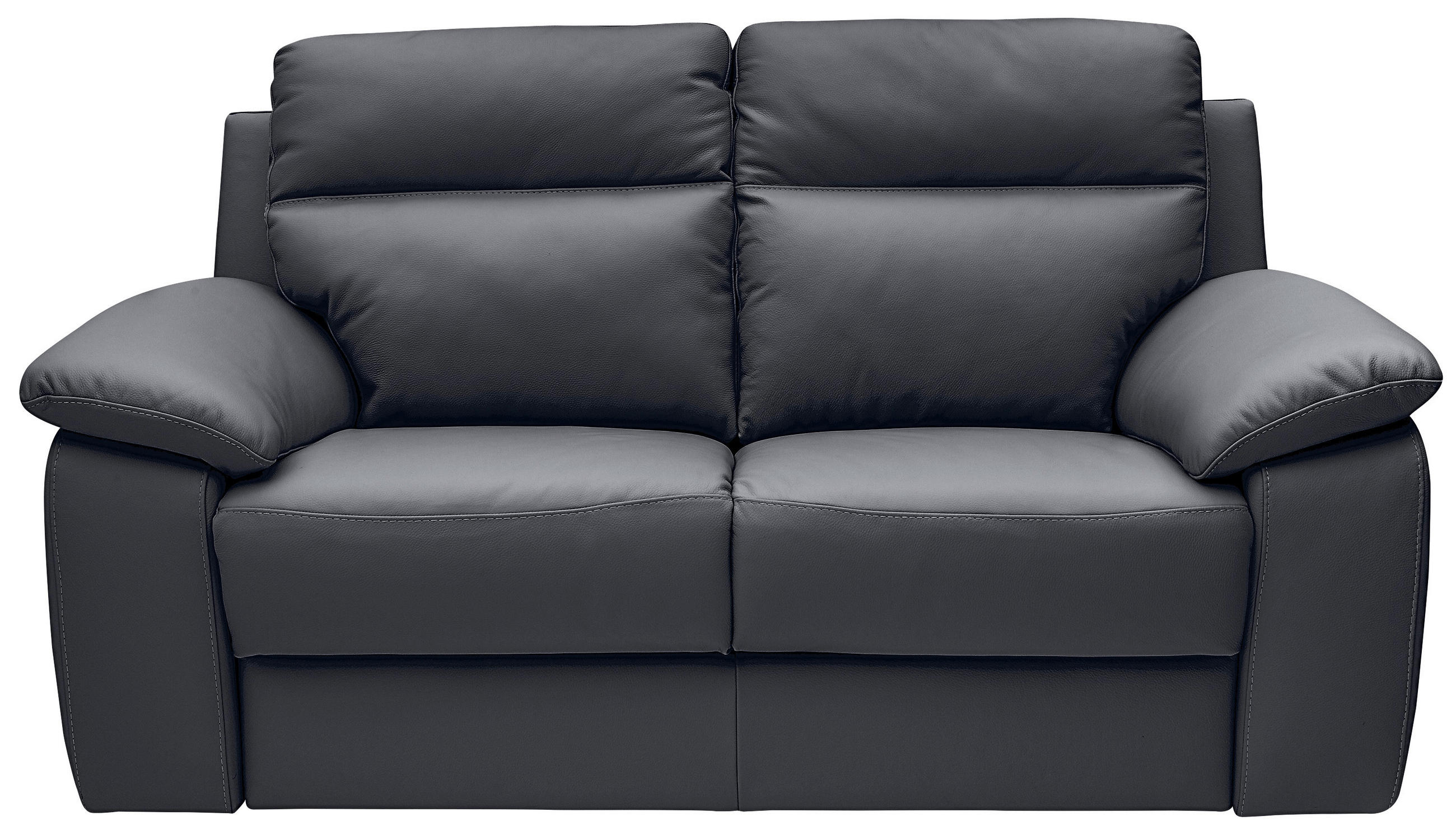 Celina Home DVOJMIESTNA POHOVKA, tmavomodrá, pravá koža