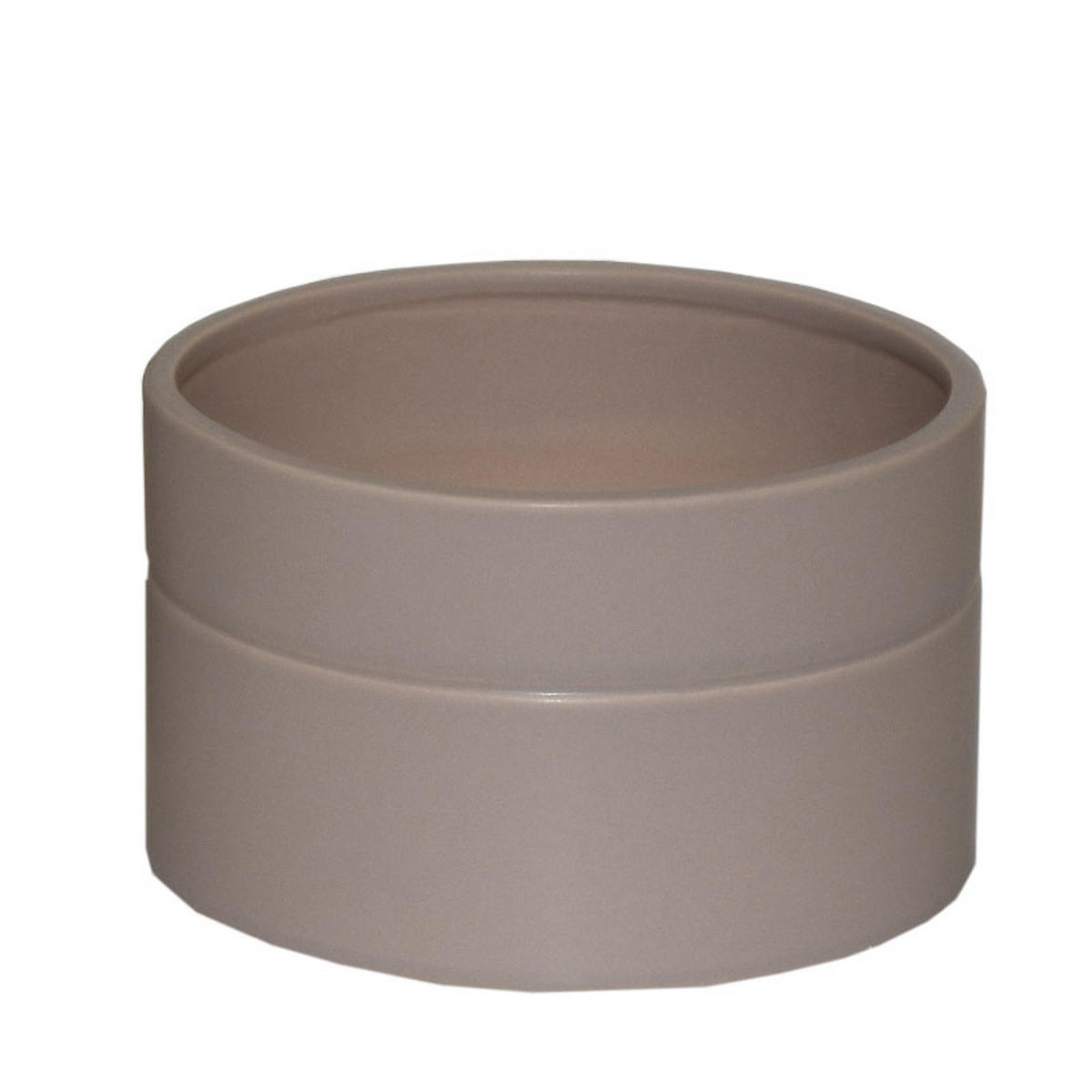 VASE 12 cm  - Taupe, MODERN, Keramik (20/20/12cm) - Novel