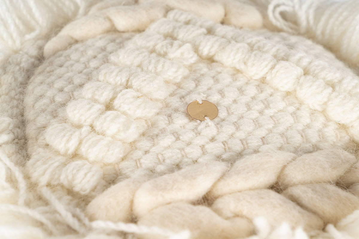 SEDACÍ PODUŠKA, 35/35/35 cm - krémová, Trend, textil (35/35/35cm) - Livetastic