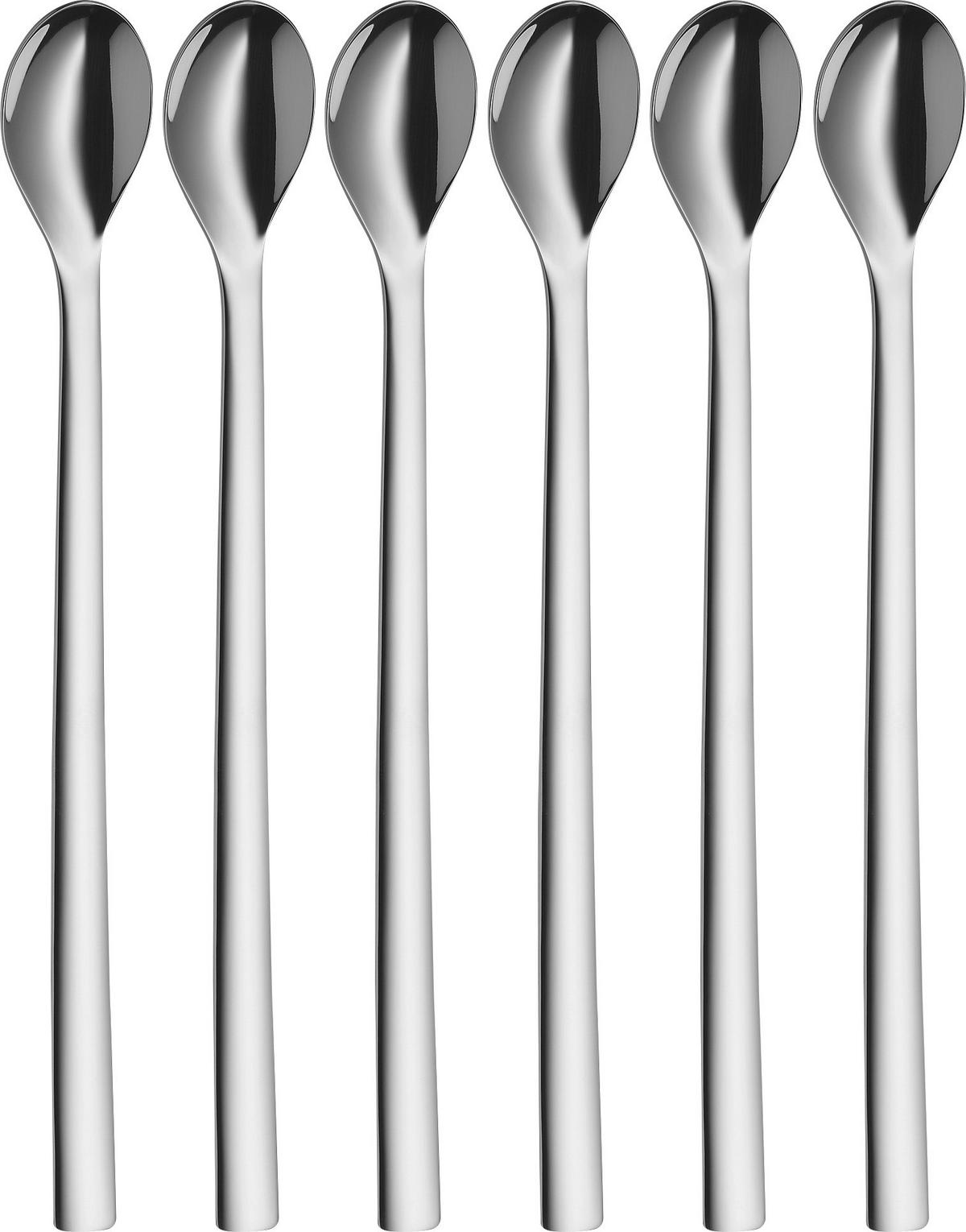 SADA LYŽIČEK 6 ks - farba ušľachtilej ocele, Design, kov (22cm) - WMF