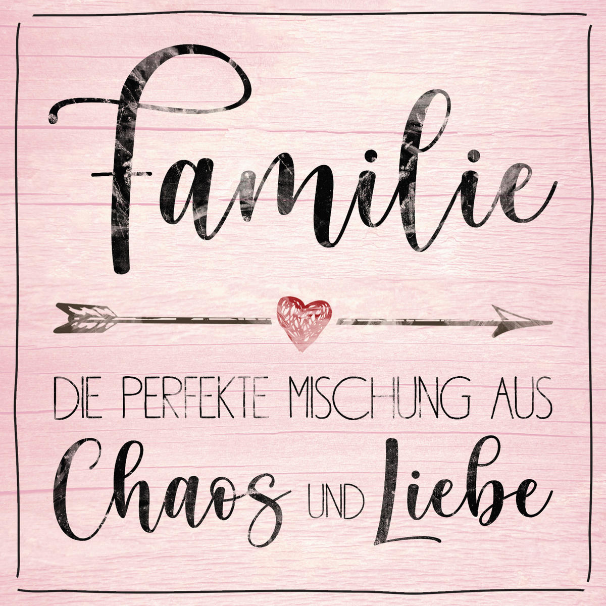 DEKOPANEEL Text 20/20/0,3 cm  - Multicolor, Basics, Holz (20/20/0,3cm)