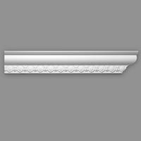ZIERLEISTE 200/6,0/7,0 cm Weiß Kunststoff  - Weiß, Design, Kunststoff (200/6,0/7,0cm)