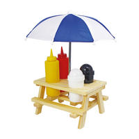 MENAGE-SET - Multicolor, Basics, Holz/Kunststoff (28/28/32cm) - KÜCHENPROFI