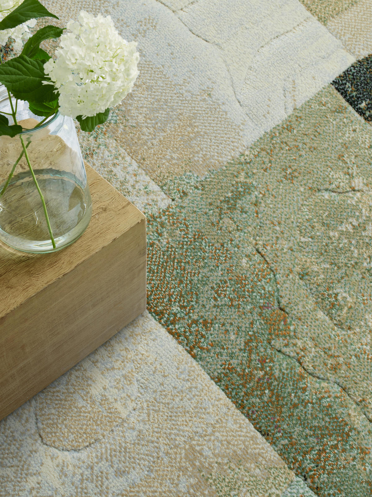 WEBTEPPICH  Wohnzimmer 120/170 cm Catania Grün, Hellgrün, Beige rechteckig  - Beige/Hellgrün, KONVENTIONELL, Textil (120/170cm)