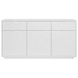 SIDEBOARD Weiß  169/86/38 cm  - Weiß, MODERN, Holzwerkstoff (169/86/38cm) - Carryhome