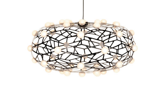 LED-HÄNGELEUCHTE Knoxville 61/150 cm - Schwarz, Design, Kunststoff/Metall (61/150cm) - Dieter Knoll