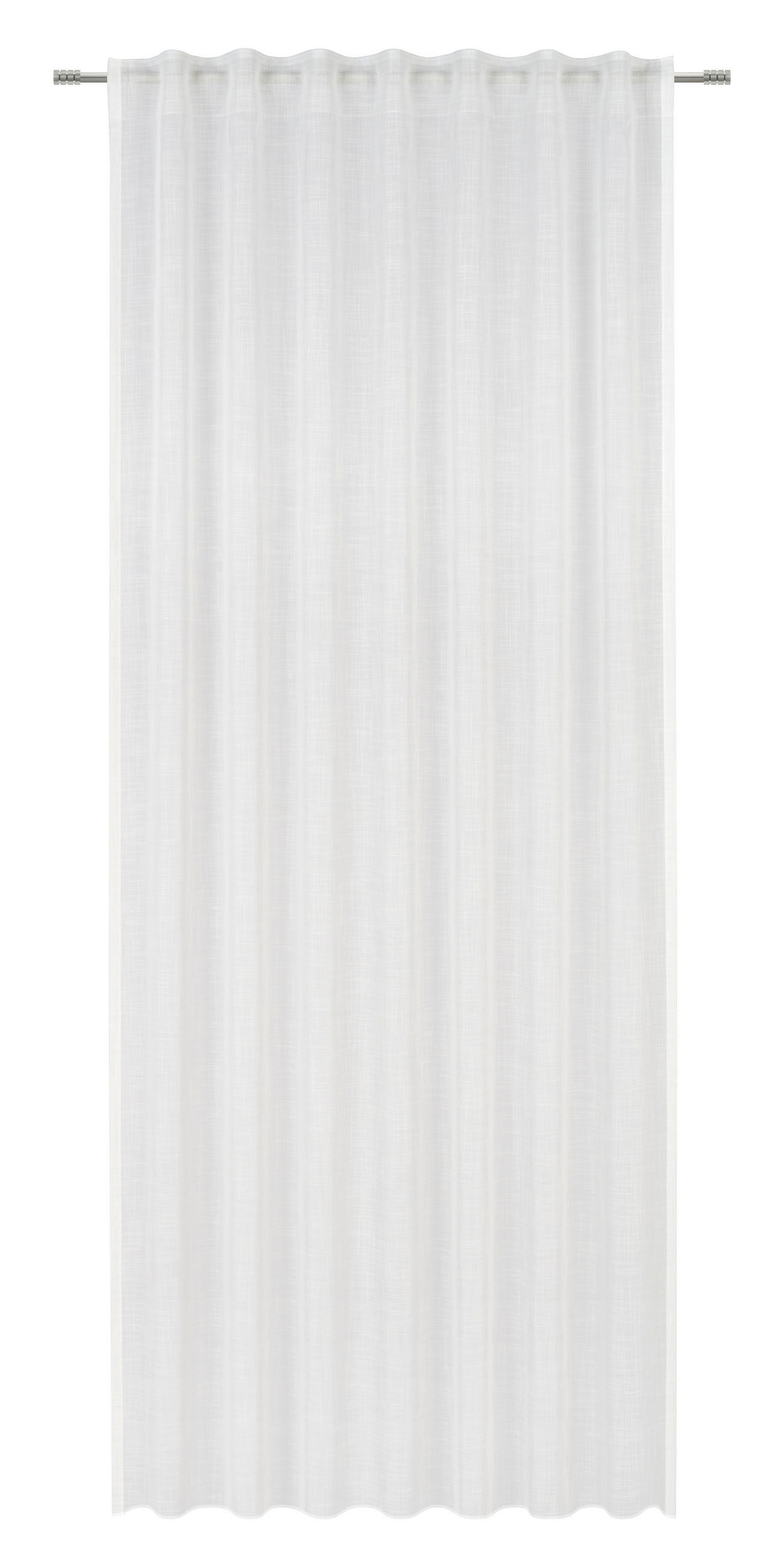 FERTIGVORHANG  halbtransparent   140/300 cm  - Creme, Basics, Textil (140/300cm) - Esposa