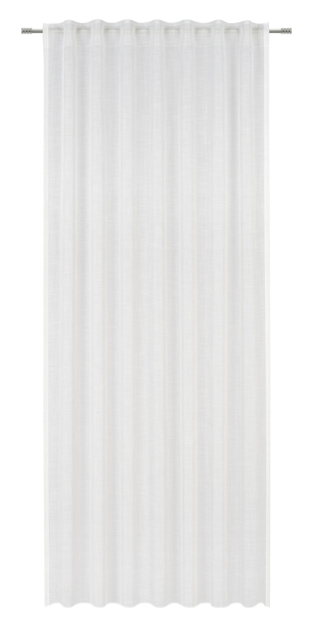 FERTIGVORHANG  halbtransparent   140/300 cm  - Creme, Basics, Textil (140/300cm) - Esposa