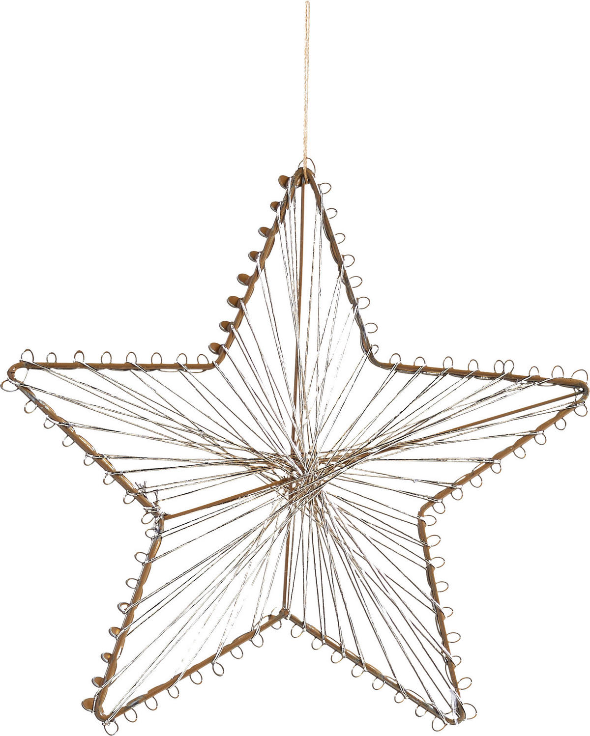 CHRISTBAUMANHÄNGER  - Goldfarben, Trend, Metall