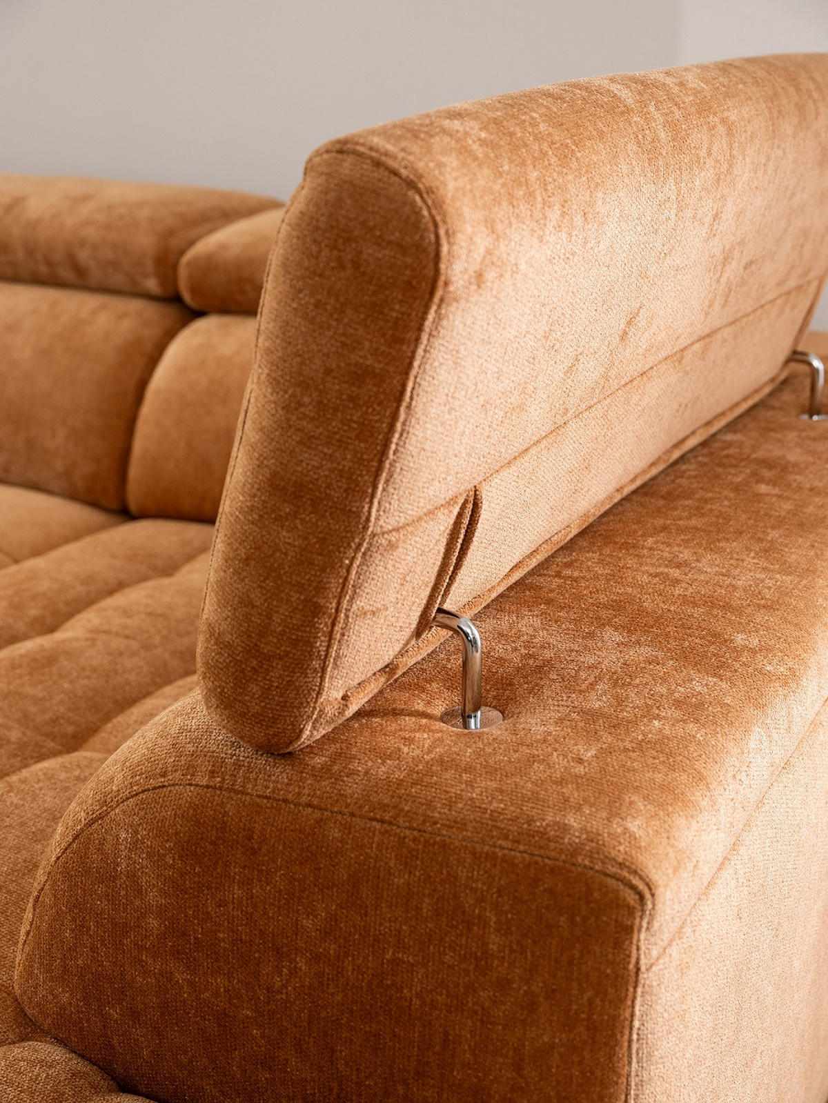 SAROKGARNITÚRA textil sárga  - sárga/fekete, Basics, textil/fém (293/201cm) - Xora