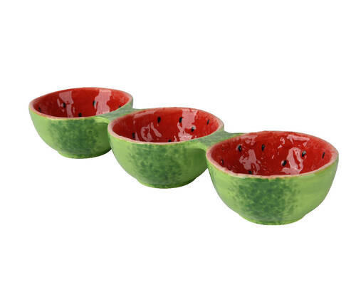 SKLEDA   keramika         - rdeča/zelena, Basics, keramika (8cm)