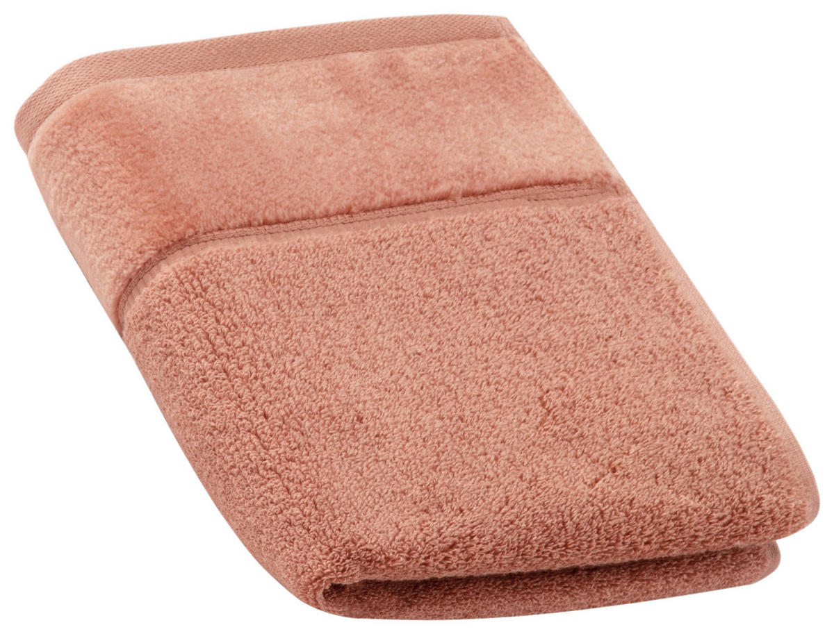 RUČNÍK PRO HOSTY, 40/60 cm, hnědá - hnědá, Basics, textil (40/60cm) - Vossen