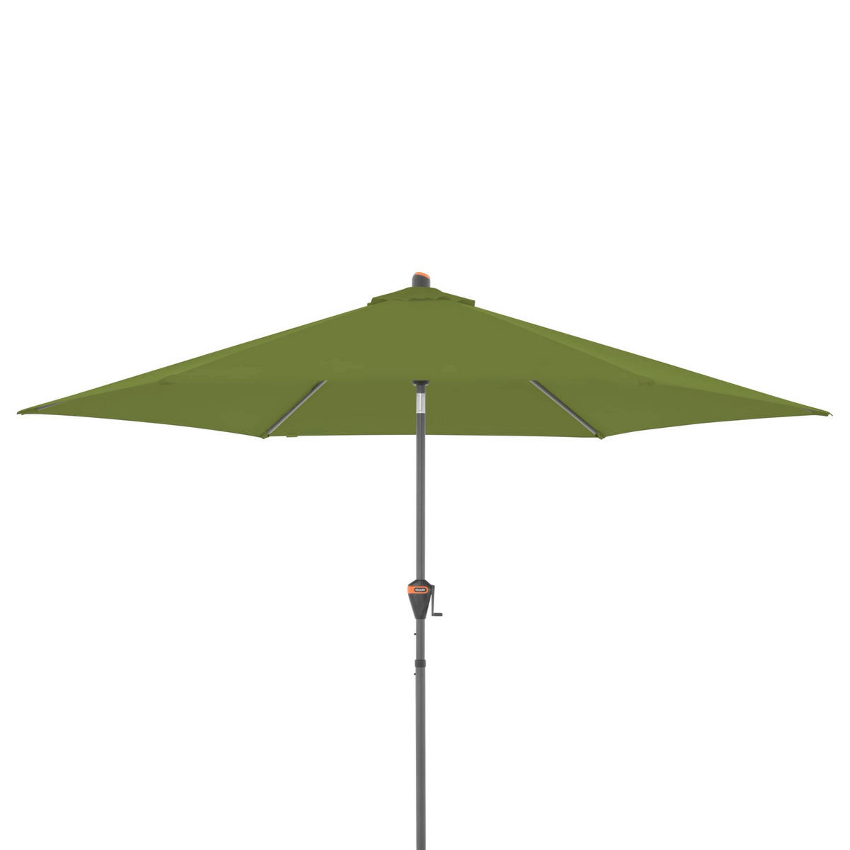 NAPERNYŐ  305/305 cm  - antracit/zöld, Basics, textil/fém (305/305cm)