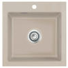 SPÜLE Mera 51 / 50010123  - Fango, Basics, Keramik (51/51/20cm) - Systemceram