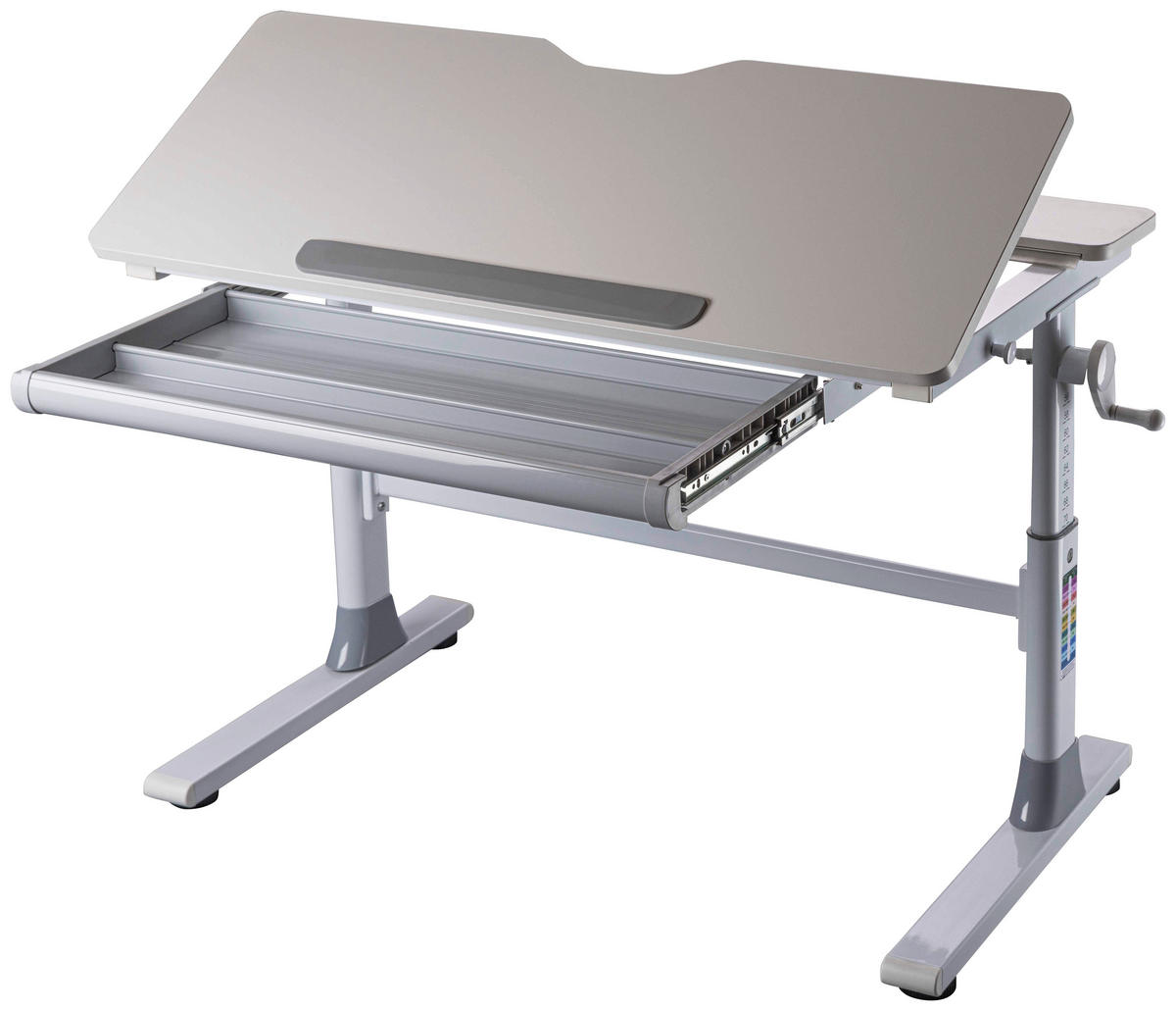 JUGENDSCHREIBTISCH  in Weiss  - Weiss, Modern, Holzwerkstoff/Metall (100/76/60cm) - MID.YOU