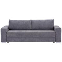 SCHLAFSOFA Flachgewebe Grau  - Grau, MODERN, Kunststoff/Textil (250/84/105cm) - MID.YOU
