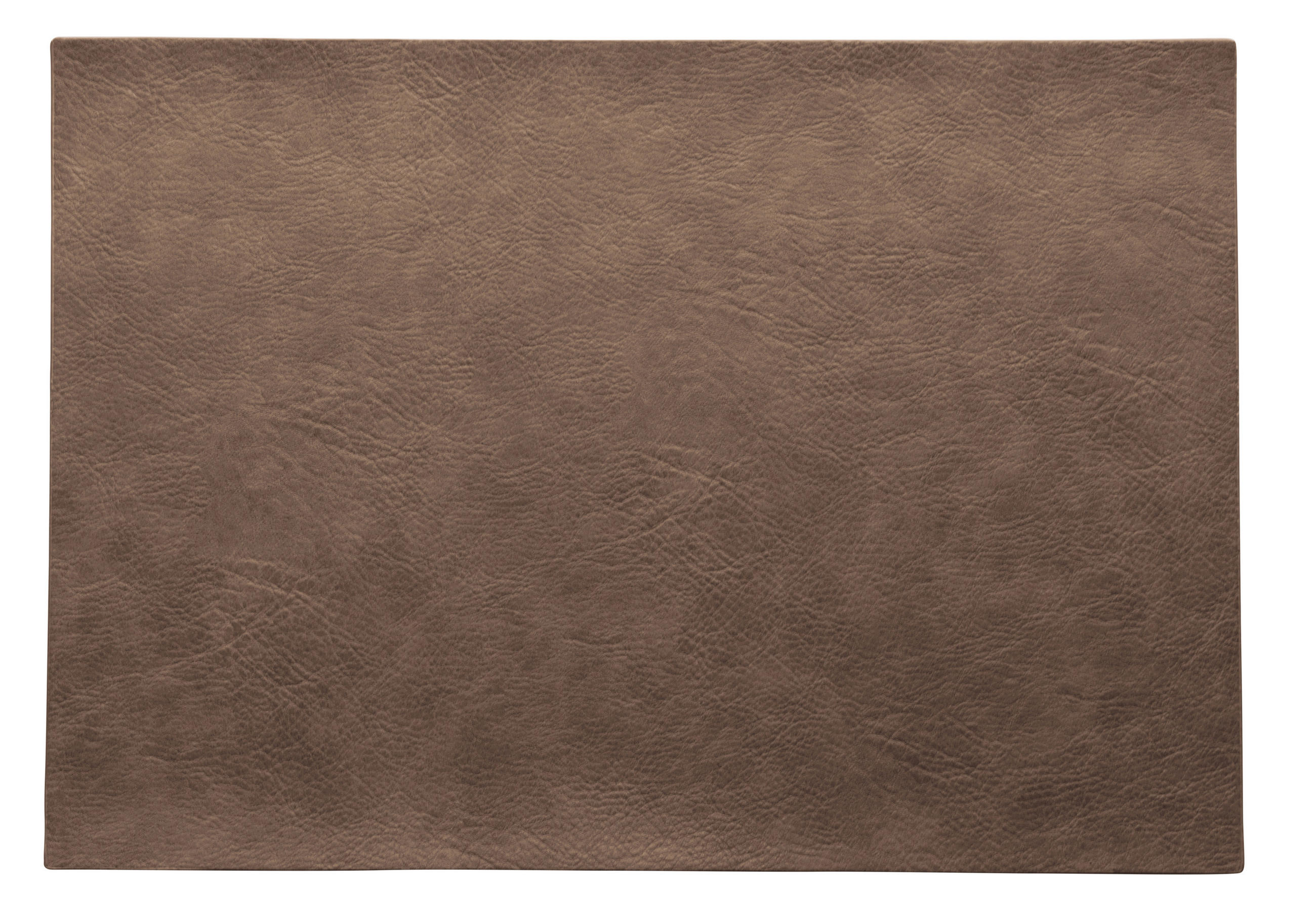 TISCHSET Vegan Leather Kunststoff Braun 46/33 cm  - Braun, Basics, Kunststoff (46/33cm) - ASA
