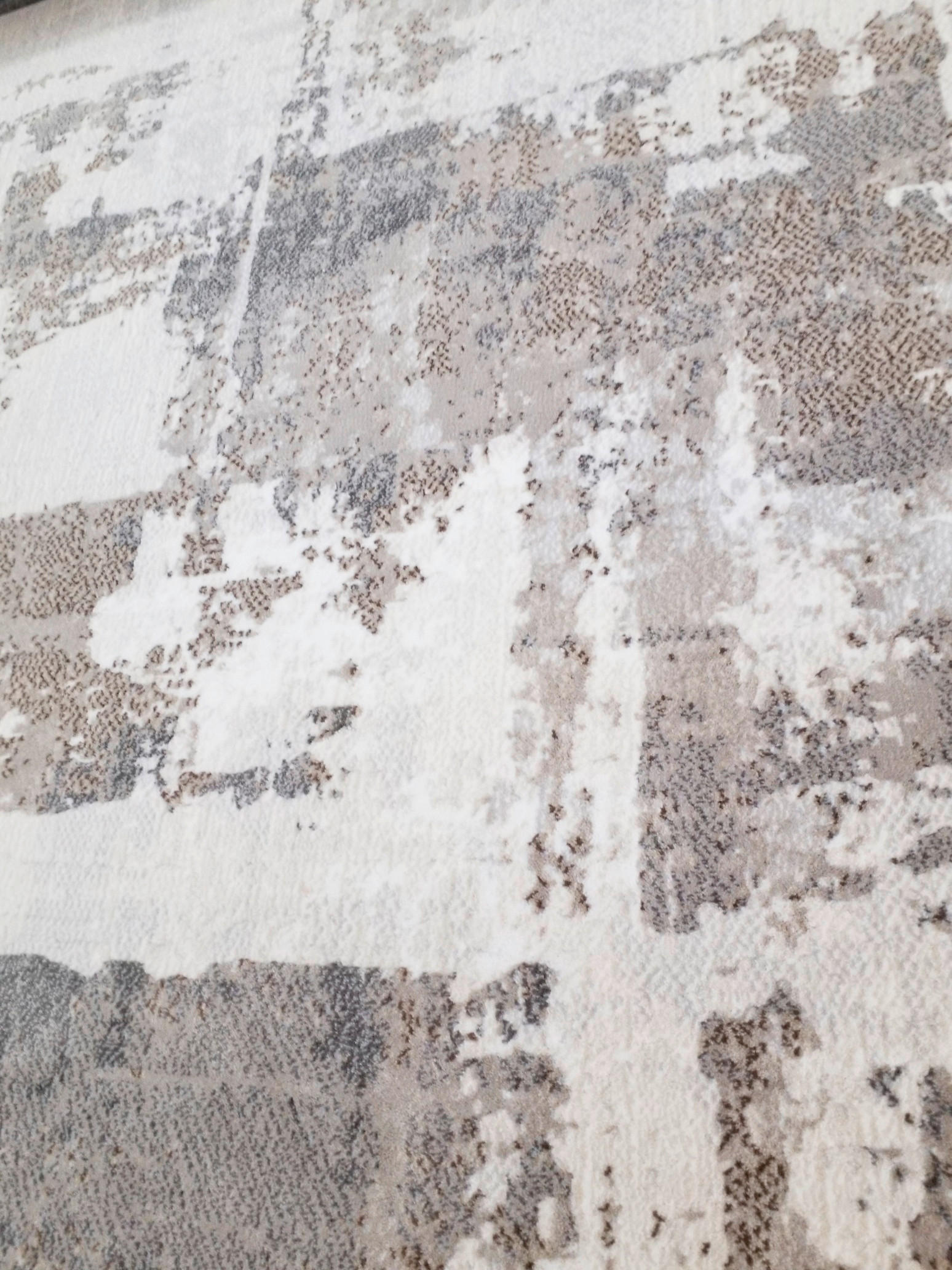 WEBTEPPICH 60/120 cm Tierra Hellgrau, Beige  - Beige/Hellgrau, Design, Textil (60/120cm) - Novel