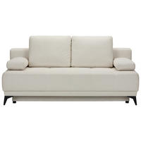 BÄDDSOFFA i flatväv vit  - vit/svart, Modern, textil (195/77/100cm) - MID.YOU