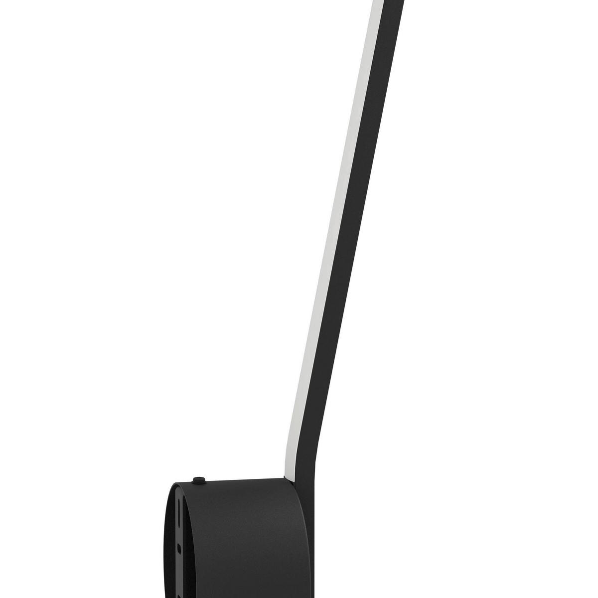 AUßENWANDLEUCHTE   - Schwarz/Weiß, Design, Kunststoff/Metall (44cm) - Eglo