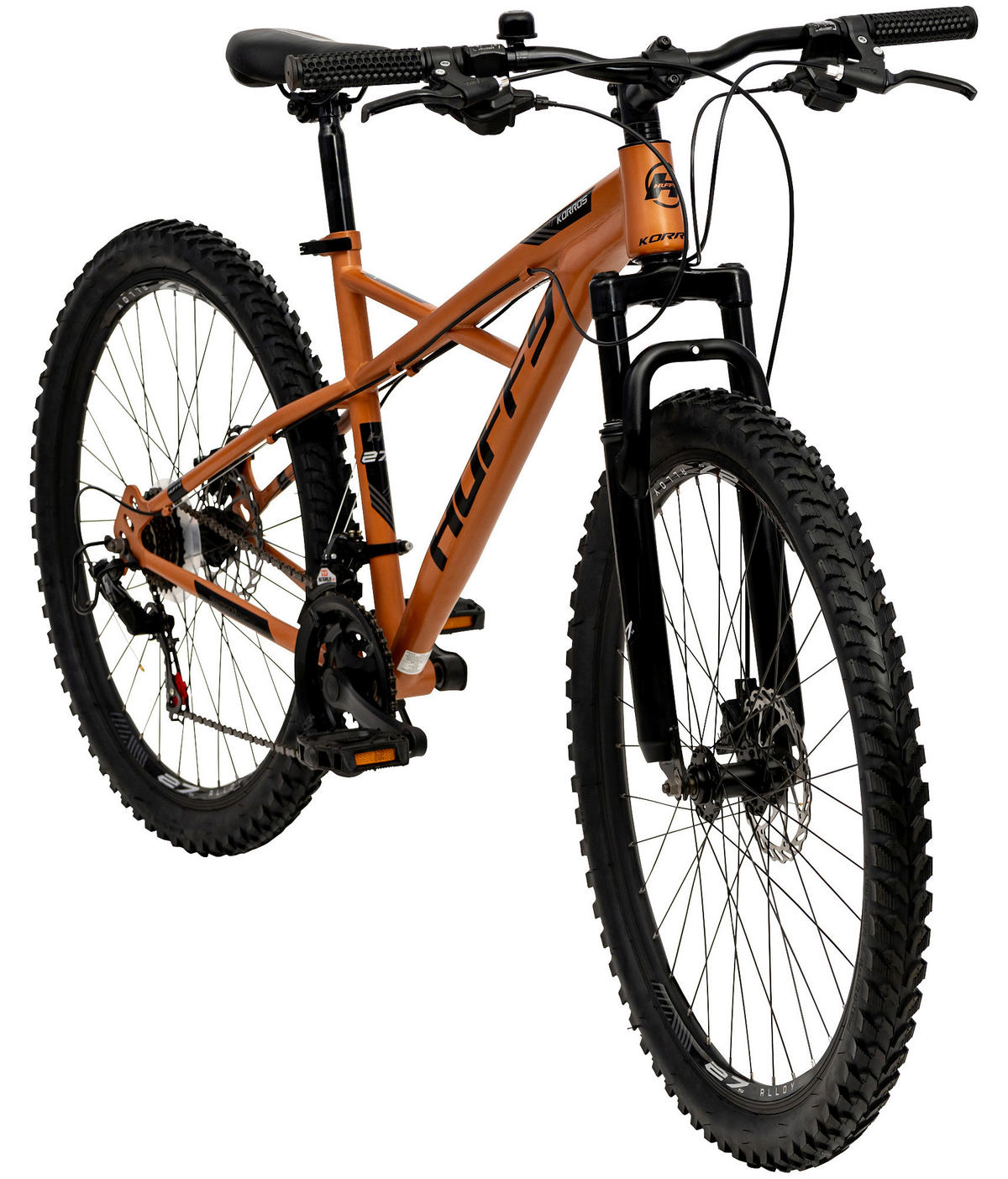 MOUNTAINBIKE 27,5 Zoll Kinder  - Hellbraun, Basics, Metall (68/101/177cm)