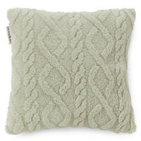 ZIERKISSEN   40/40 cm   - Salbeigrün/Hellgrün, Basics, Textil (40/40cm)