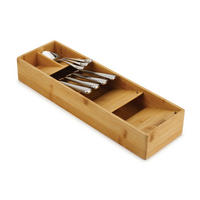 VLOŽEK ZA JEDILNI PRIBOR   39,8/12,2/6 cm                  - naravne barve, Basics, les (39,8/12,2/6cm) - Joseph Joseph