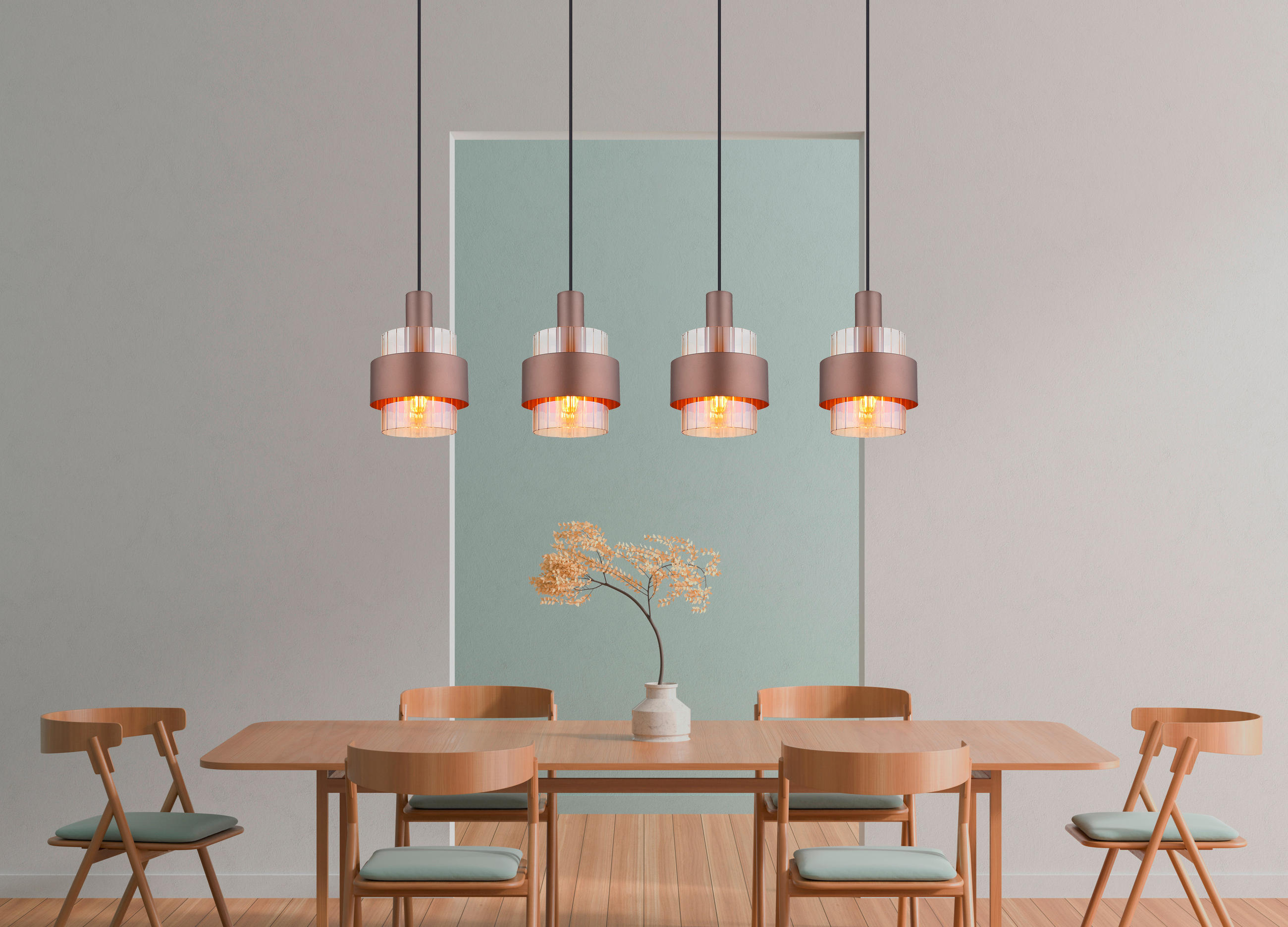 HÄNGELEUCHTE 110/18,5/150 cm  - Klar/Schwarz, Design, Glas/Kunststoff (110/18,5/150cm)