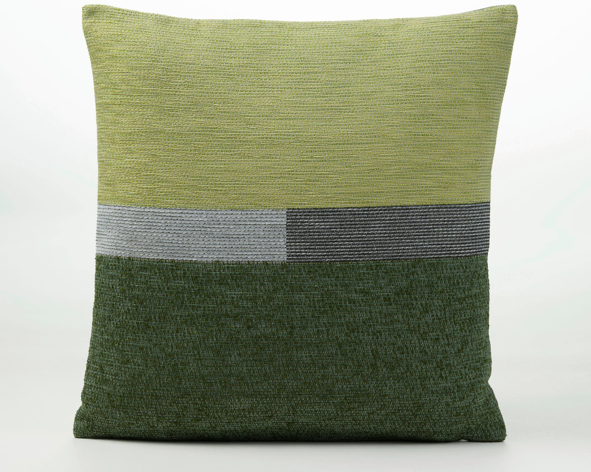 DEKORAČNÍ POLŠTÁŘ 50/50 cm - tmavě zelená, Basics, textil (50/50cm) - Novel