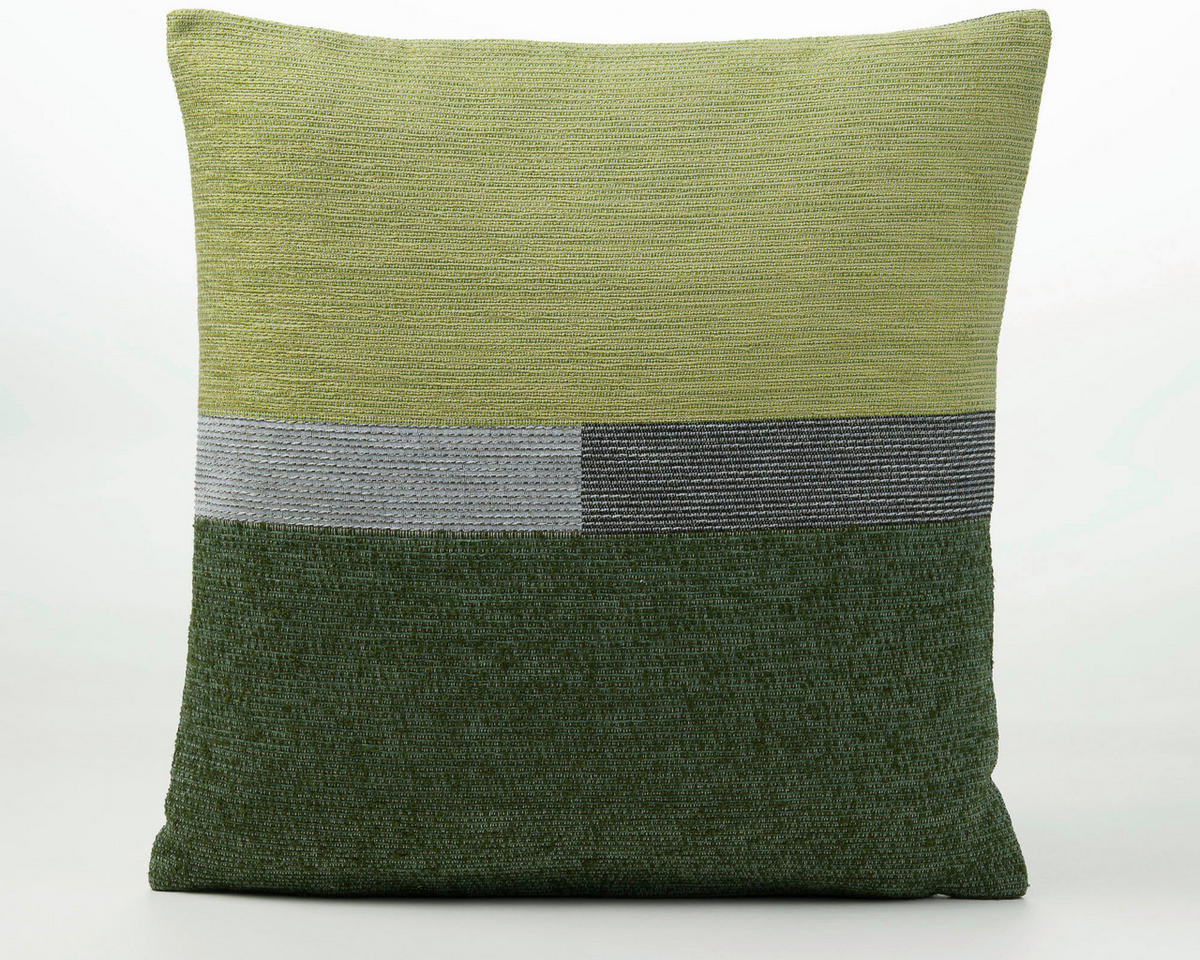 DEKORAČNÍ POLŠTÁŘ 50/50 cm - tmavě zelená, Basics, textil (50/50cm) - Novel