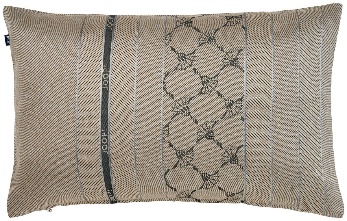 KISSENHÜLLE J! BLEND 40/60 cm  - Hellbraun/Mokka, Design, Textil (40/60cm) - Joop!
